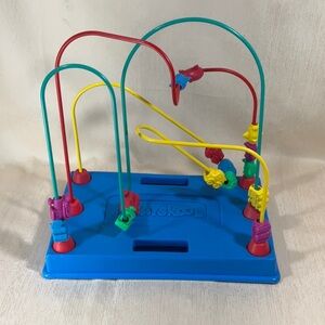 Playskool Busy Beads Maze Toy 1988 Planes, Trains & Cars